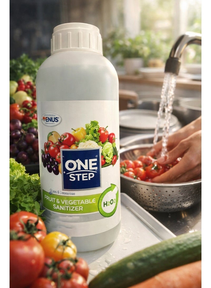 One Step fruit and vegetable sterilizer 1 liter - Image 1